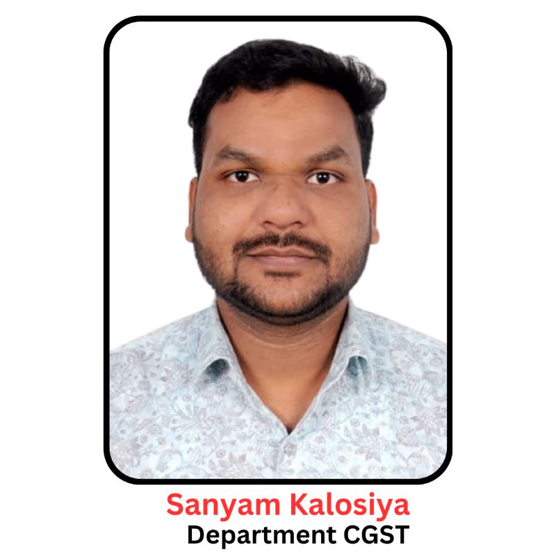 Sanyam Kalosiya CGST Dept - SG Classes India SSC Coaching in Ajmer.