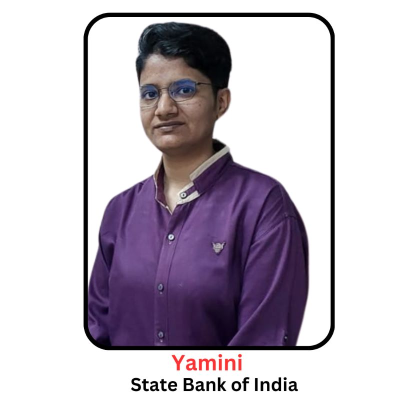 Yamini SBI selection - SG Classes India Government Exam Coaching in Ajmer.