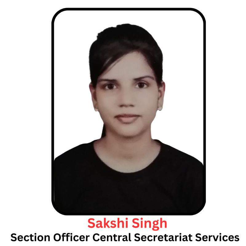 Sakshi Singh Section Officer CSS - SG Classes India SSC Coaching in Ajmer
