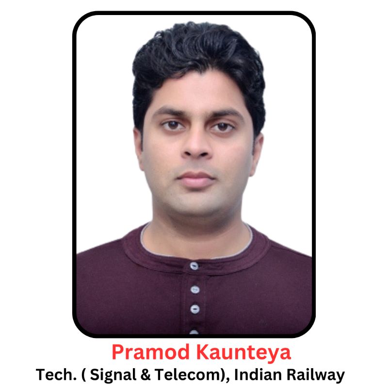 Pramod Kaunteya Railway Tech selection - SG Classes India Railway Coaching in Ajmer.