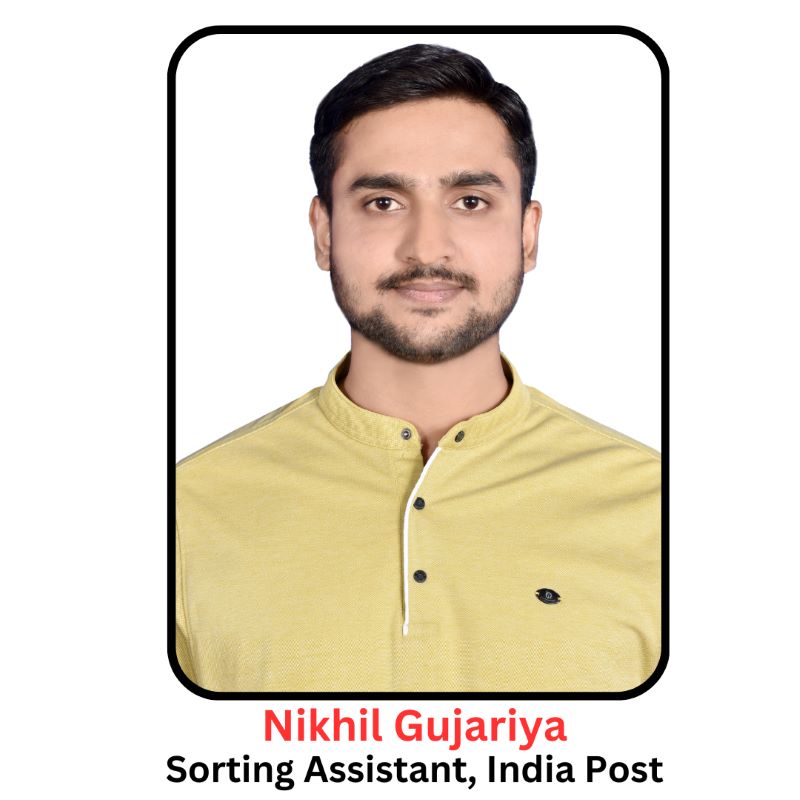 Nikhil Gujariya India Post selection - SG Classes India Ajmer.