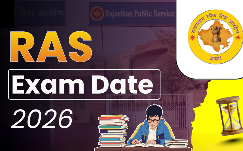 RAS exam coaching classroom with students and teacher in Ajmer