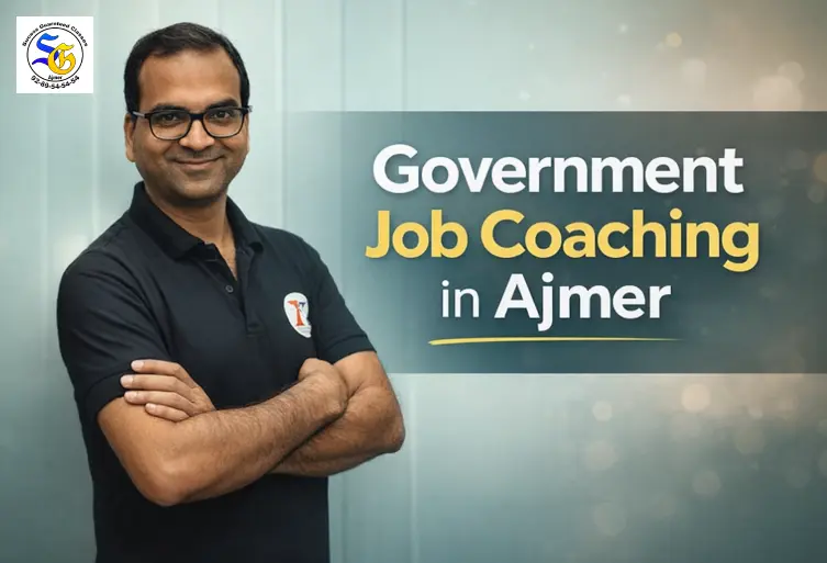 Government job coaching in Ajmer with professional instructor guiding competitive exam preparation